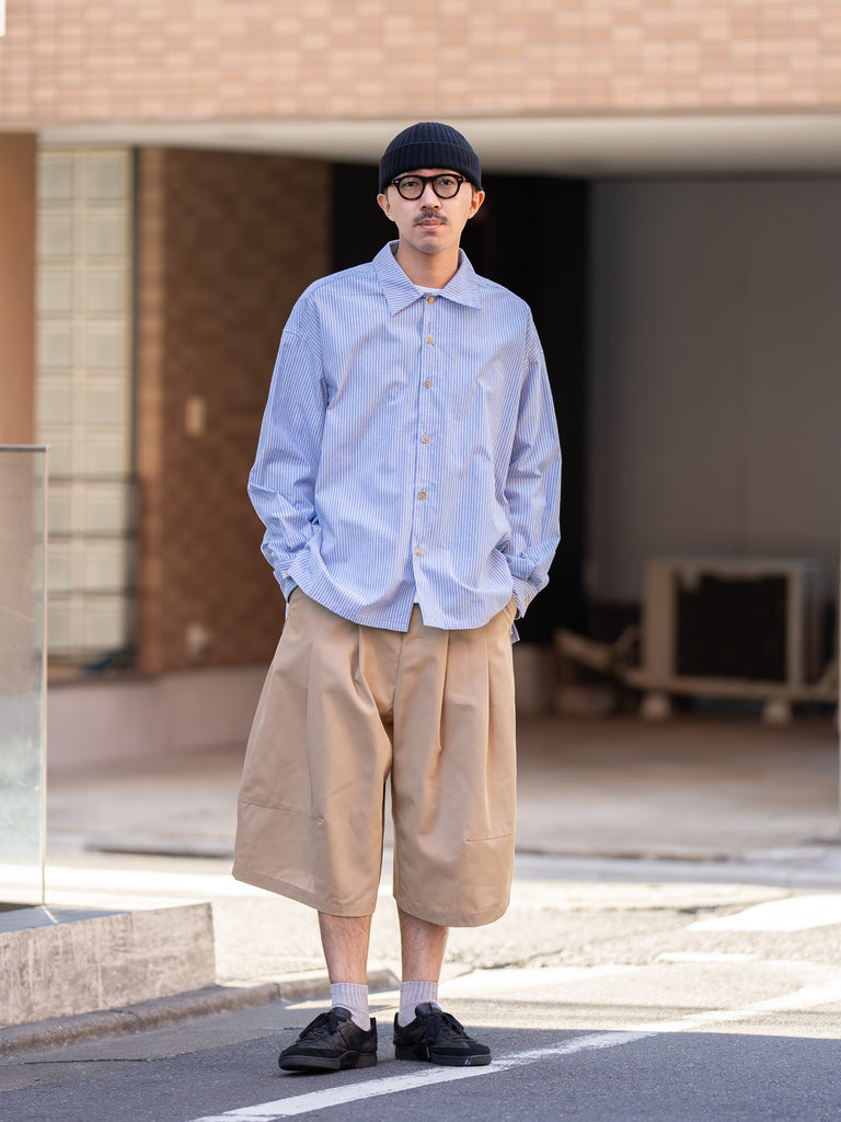SHINYAKOZUKA / BAGGY SHORTS -BEIGE-