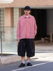 SHINYAKOZUKA / BAGGY SHORTS -BLACK-