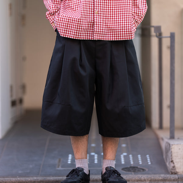 SHINYAKOZUKA / BAGGY SHORTS -BLACK-｜aIbn公式通販