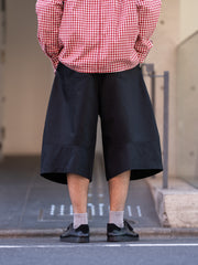 SHINYAKOZUKA / BAGGY SHORTS -BLACK-