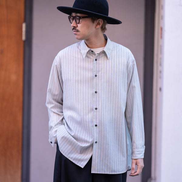 nonnotte / Oversized Shirt　Ink Trace DSC07638_600x600_crop_center.