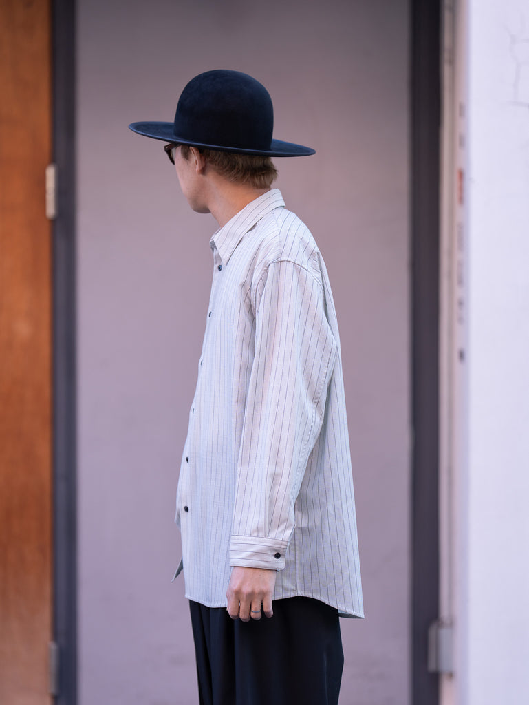 nonnotte / Oversized Shirt -Ink Trace-