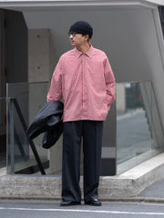 SHINYAKOZUKA / ROOMY SHIRT -RED GINGHAM-