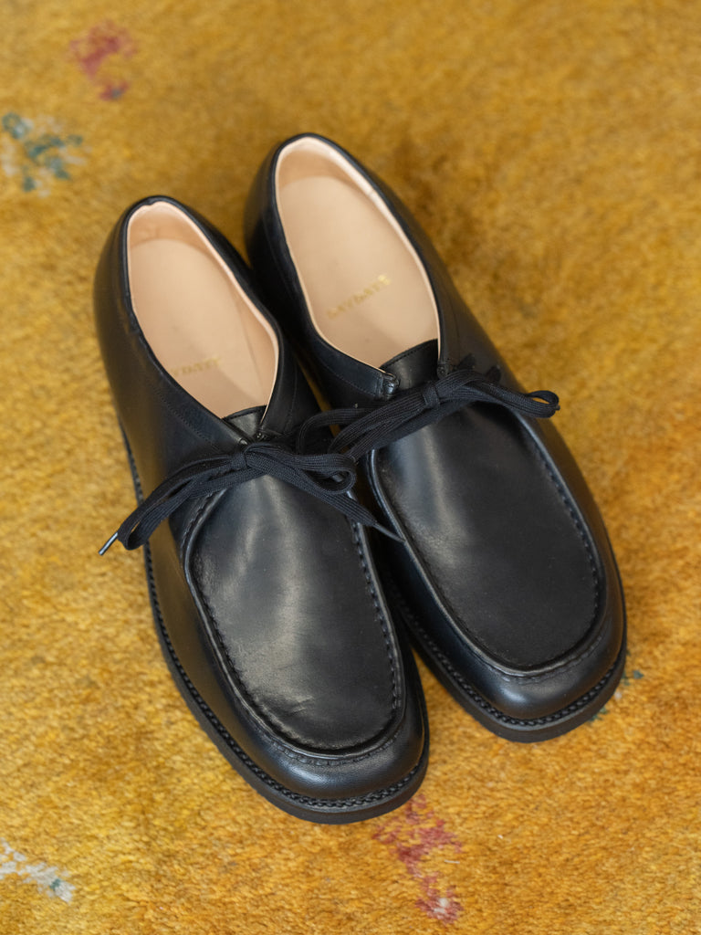 【2/14発売】DAY DATE / HORSE LEATHER SHOES -BLACK-