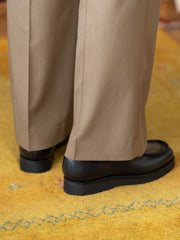 【2/14発売】DAY DATE / HORSE LEATHER SHOES -BLACK-