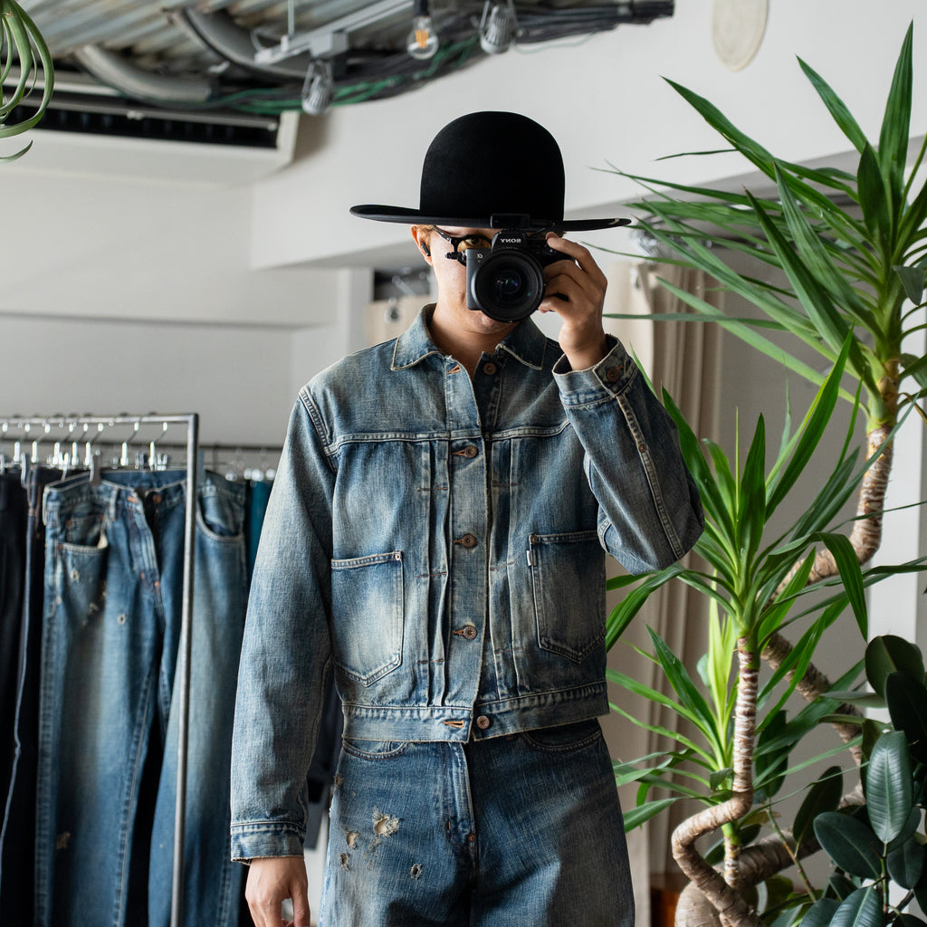 [Scheduled to arrive in May] SUGARHILL / FADED MODERN DENIM JACKET