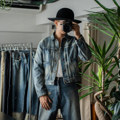 SUGARHILL / FADED MODERN DENIM JACKET