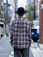 SUGARHILL / OMBRE SKIPPER SHIRT -RED X MINT-