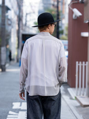 SUGARHILL / SHEER SKIPPER SHIRT -PALE GRAY-