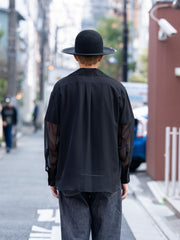 【預計3月中旬到貨】SUGARHILL / OMBRE SKIPPER BLOUSE-SMOKE BLUE-