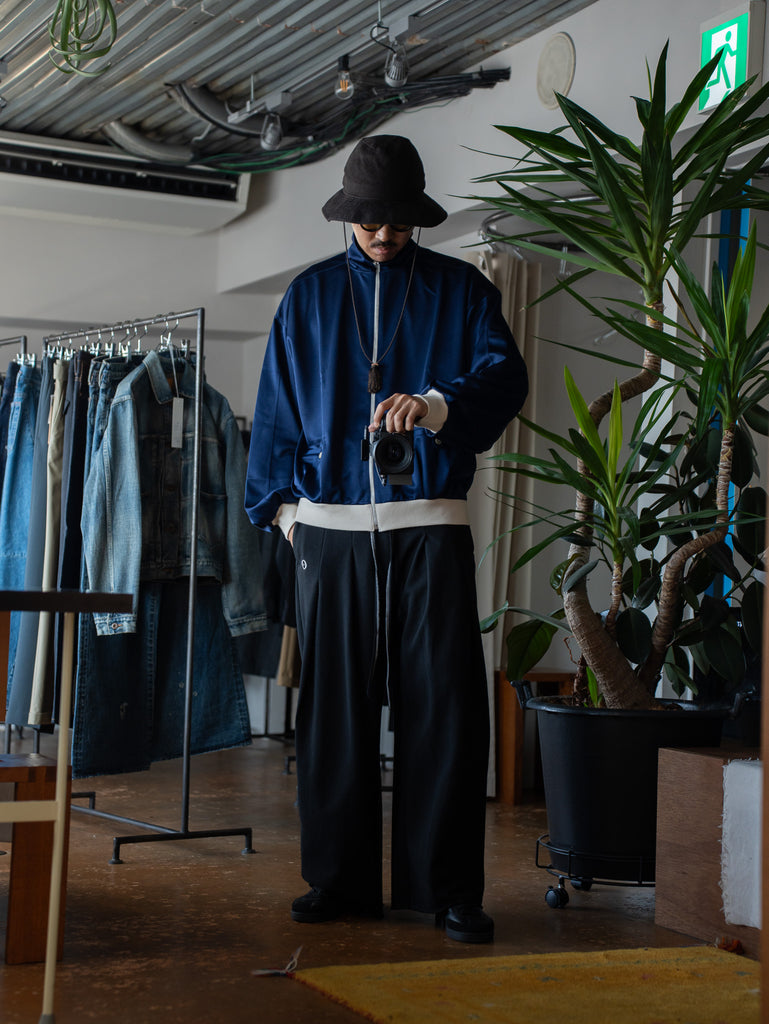 refomed / OLD MAN TRACK JACKET-NAVY-