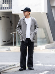 ULTERIOR / WASHED C/R/S DUCK WORK PANTS -BLACK-