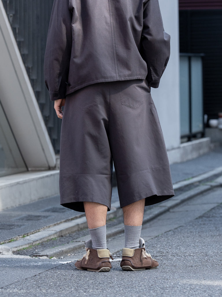 SHINYAKOZUKA / BAGGY SHORTS -HAMMMERSHOI'S GREY-