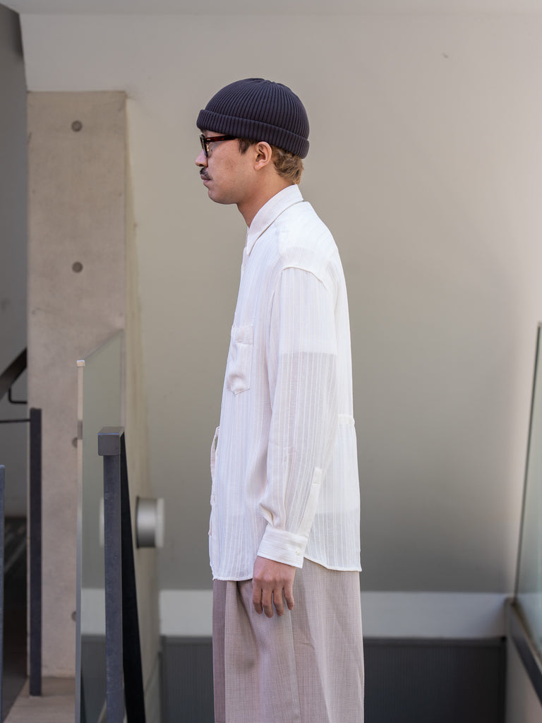 [25ss] nonnotte / 超大襯衫-Tldal Foam-