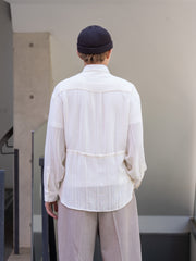 [25ss] nonnotte / 超大襯衫-Tldal Foam-