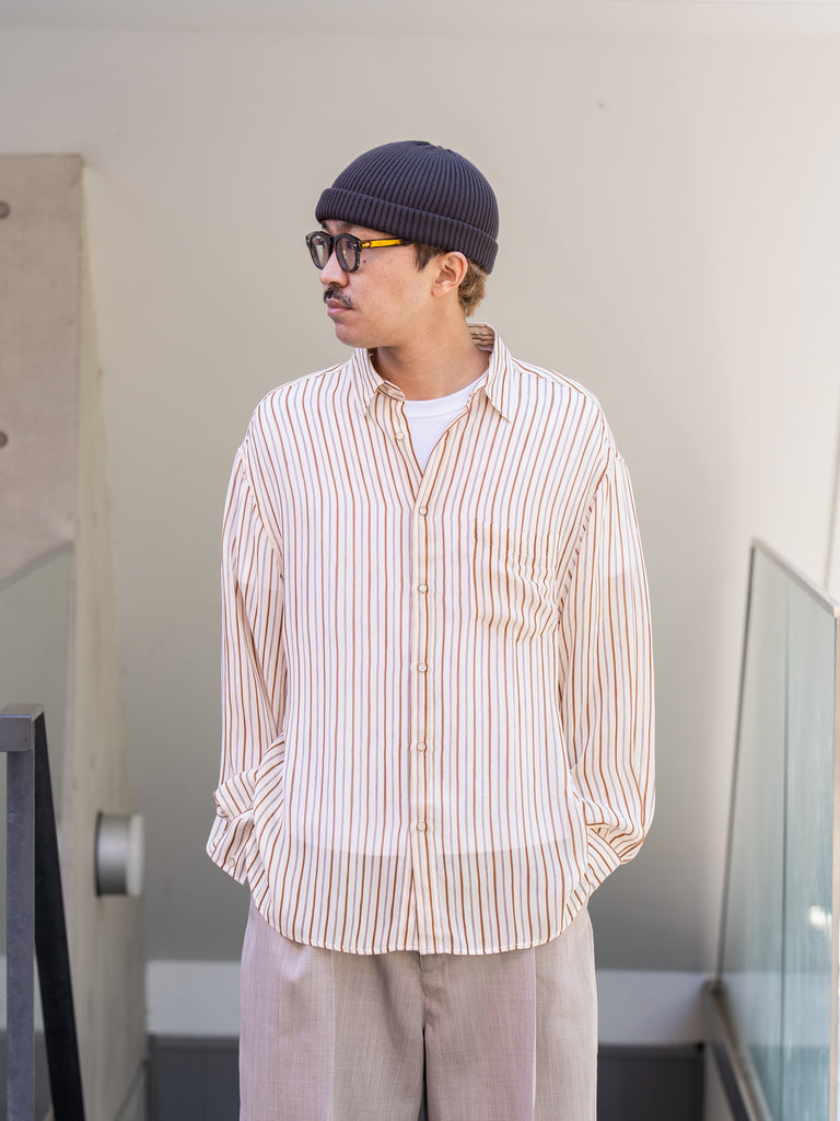 [25ss] nonnotte / 超大襯衫-Tldal Foam-