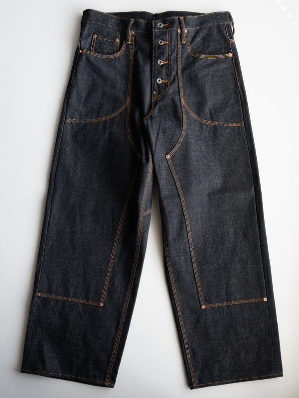 SUGARHILL / CLASSIC DOUBLE KNEE DENIM PANTS -RIGID-