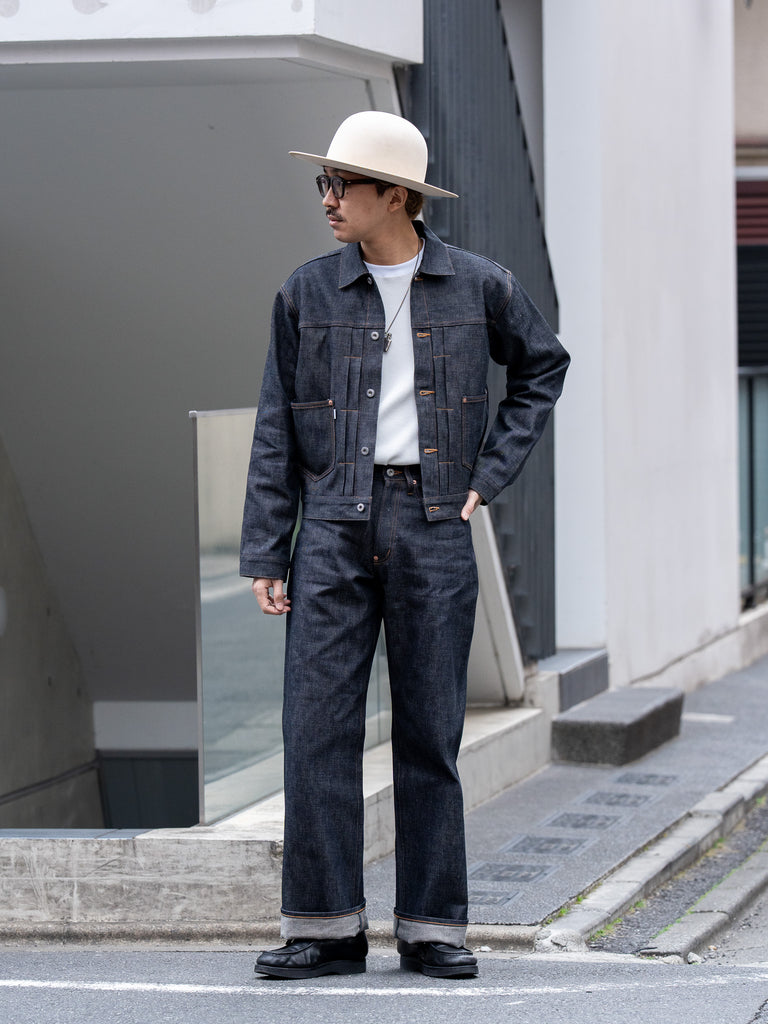 【預計3月中旬到貨】SUGARHILL / MODERN DENIM JACKET-RIGID INDIGO-