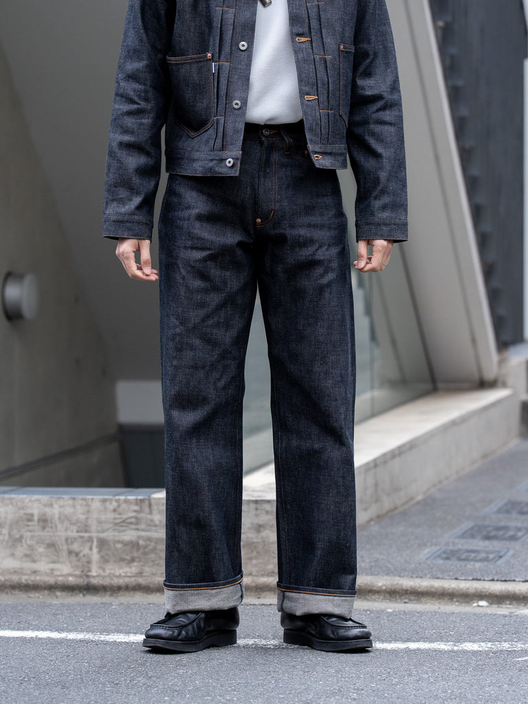 [Scheduled to arrive in October] SUGARHILL / MODERN DENIM TROUSERS WIDE CUT -RIGID-
