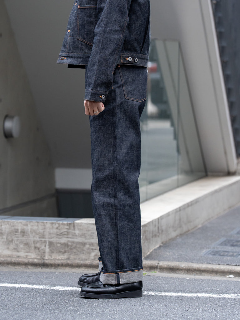 [Scheduled to arrive in October] SUGARHILL / MODERN DENIM TROUSERS WIDE CUT -RIGID-