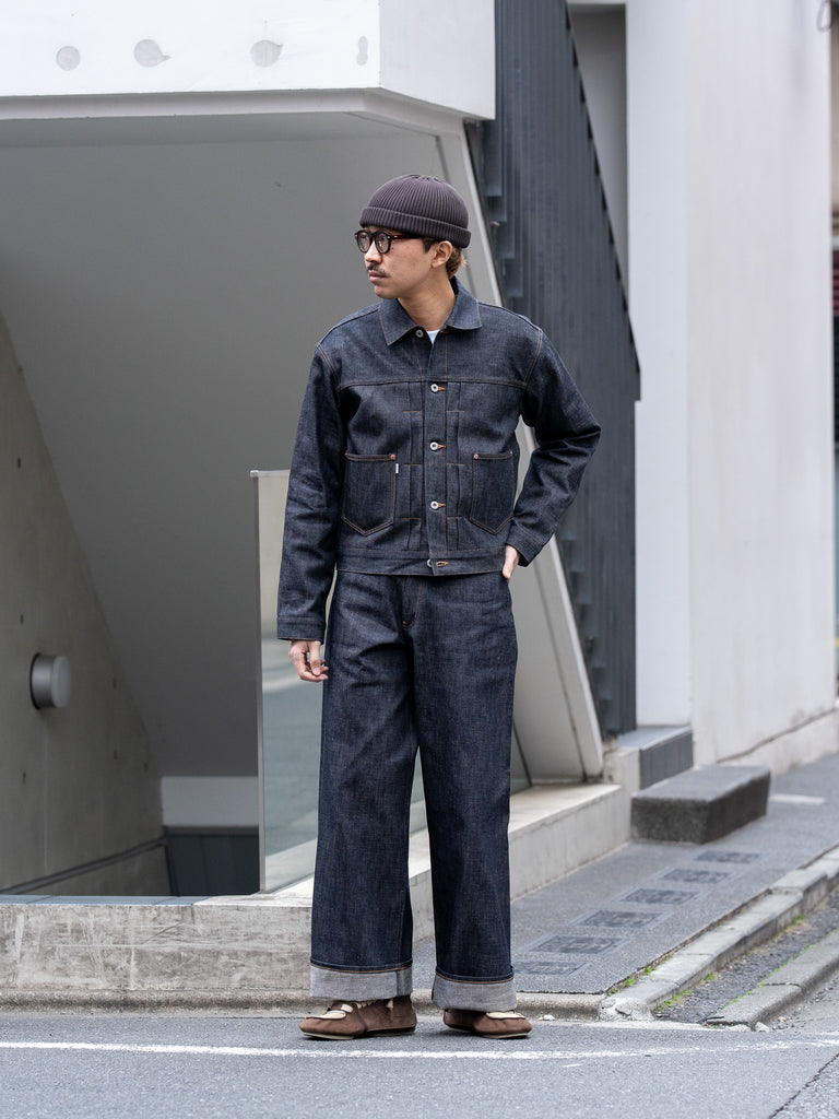 [Scheduled to arrive in October] SUGARHILL / MODERN DENIM TROUSERS WIDE CUT -RIGID-