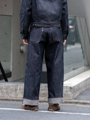 [Scheduled to arrive in October] SUGARHILL / MODERN DENIM TROUSERS WIDE CUT -RIGID-