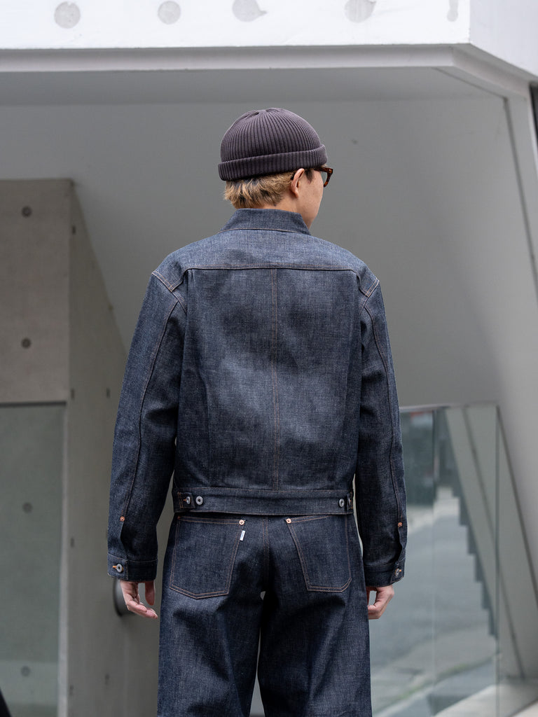 【預計3月中旬到貨】SUGARHILL / MODERN DENIM JACKET-RIGID INDIGO-