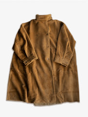 GABRIELA COLL GARMENTS / LORO PIANA SURI ALPACA OVERSIZED COAT -CAMEL-