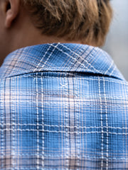 LQUARTET / 50s CRAFTSMAN SHIRT -BLUE-