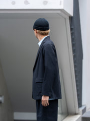 IRENISA / RELAXED SHOULDER JACKET -BLACK-