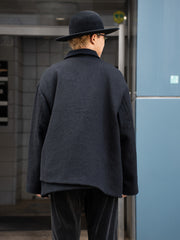 BESTIAIRE / BRUSHED JACKET-Black-