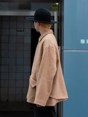 BESTIAIRE / BRUSHED JACKET- L.Brown-