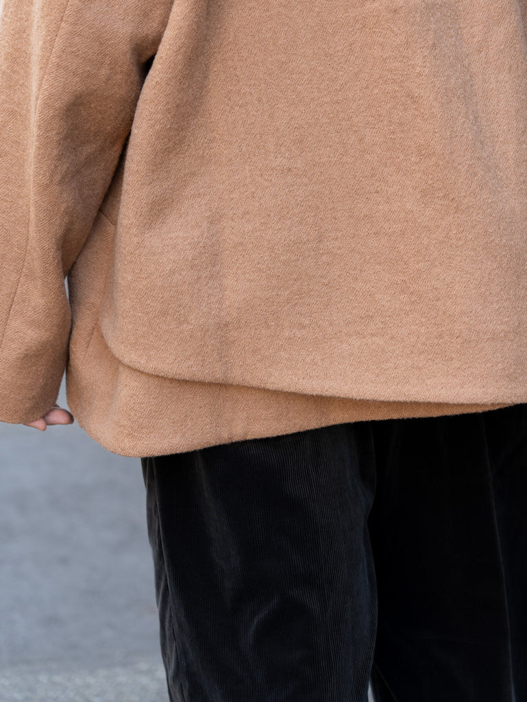 BESTIAIRE / BRUSHED JACKET- L.Brown-