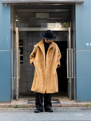 GABRIELA COLL GARMENTS / LORO PIANA SURI ALPACA OVERSIZED COAT -CAMEL-