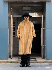 [Scheduled to arrive in September] GABRIELA COLL GARMENTS / LORO PIANA SURI ALPACA OVERSIZED COAT-44-CAMEL-