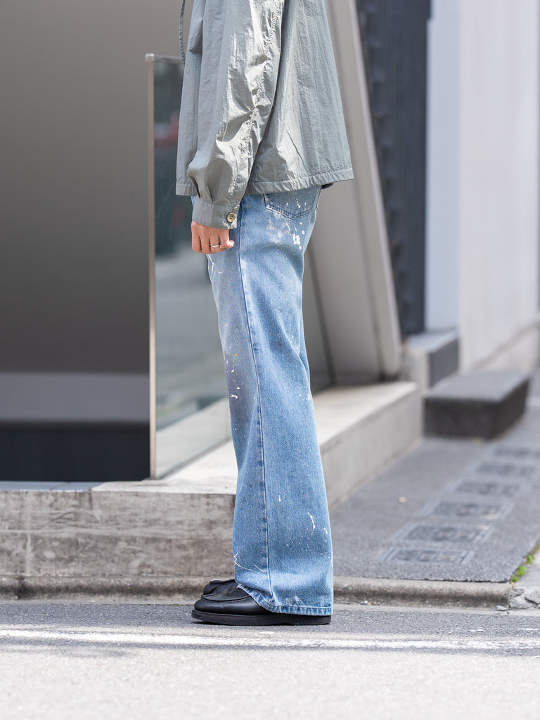 ROLD SKOV / BOOTCUT DENIM PANTS -PAINTED-