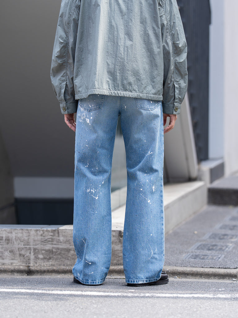 ROLD SKOV / BOOTCUT DENIM PANTS -PAINTED-