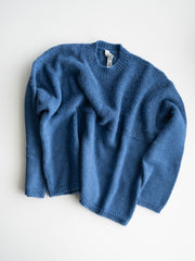 BESTIAIRE / CREWNECK KNIT-Blue-