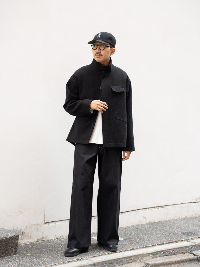 BESTIAIRE / OVER JACKET -BLACK-