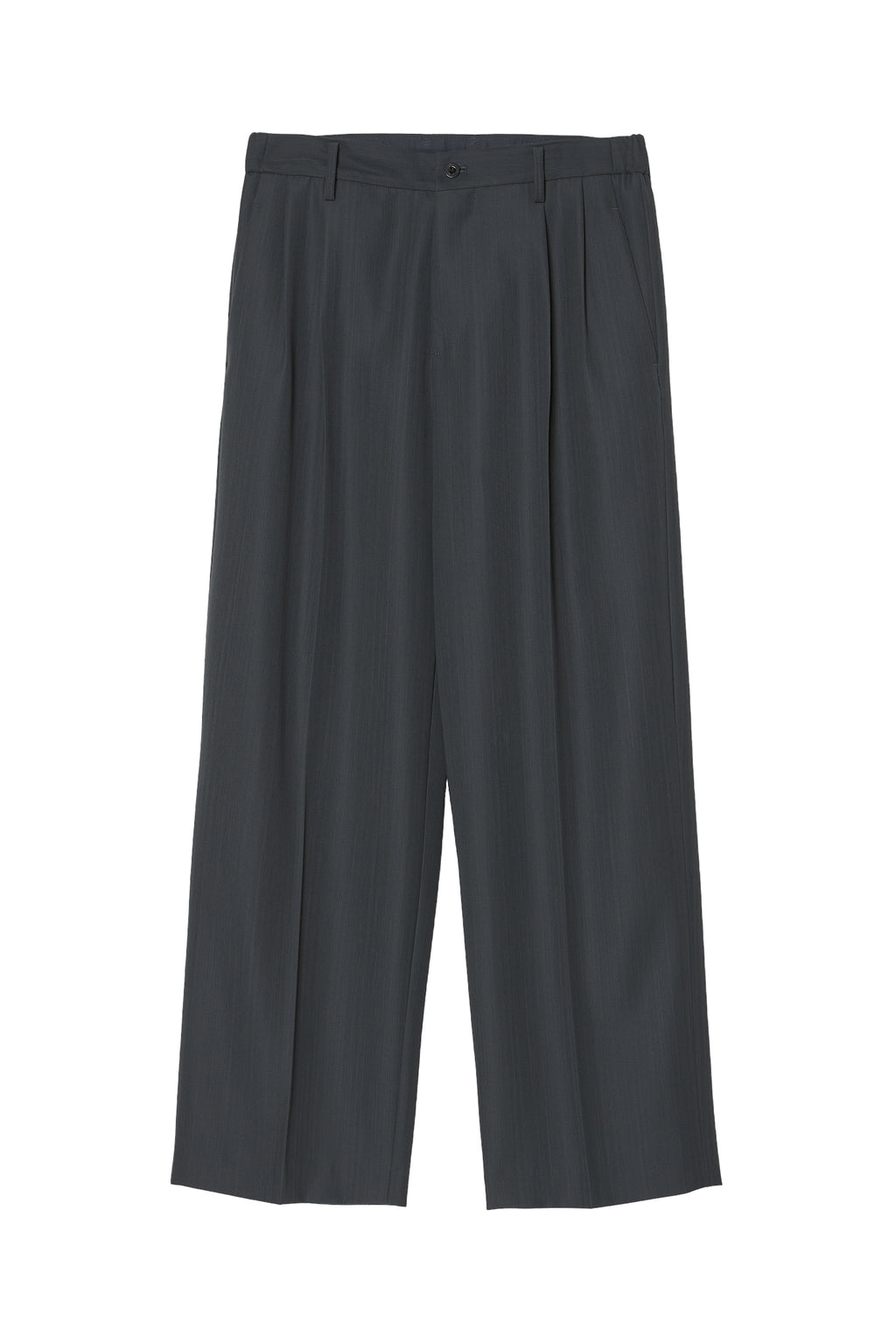 IRENISA(イレニサ) / TWO TUCKS WIDE PANTS -CHARCOAL-｜aIbn公式通販