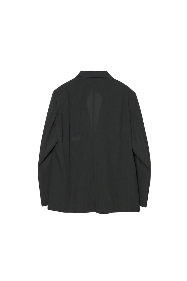 【1/25(土)発売】IRENISA / LOW GORGE TAILORED JACKET -D.GRAY-