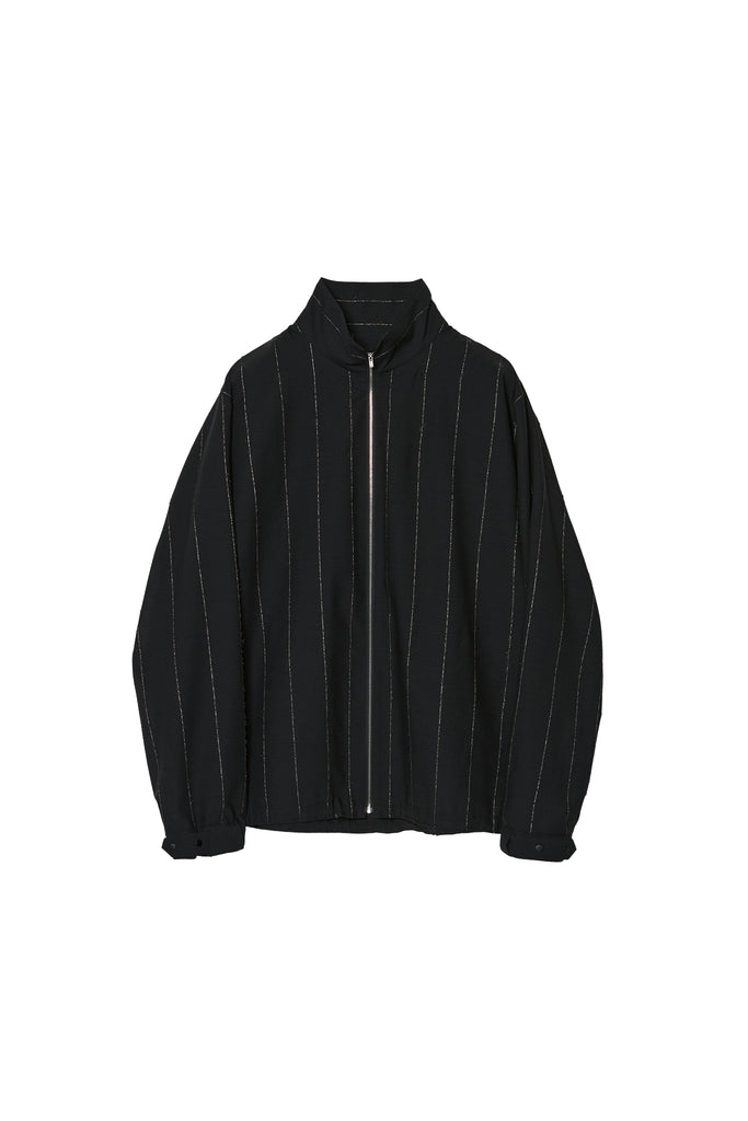 【残り1点】 IRENISA / TRAINING JACKET -BLACK STRIPE-