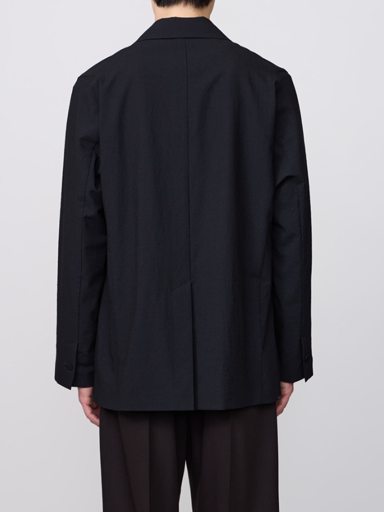 IRENISA / RELAXED SHOULDER JACKET -BLACK-
