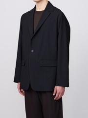 IRENISA / RELAXED SHOULDER JACKET -BLACK-