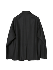 [Expected to arrive in mid-September] IRENISA / RELAXED SHOULDER JACKET-SMOKE GRAY-