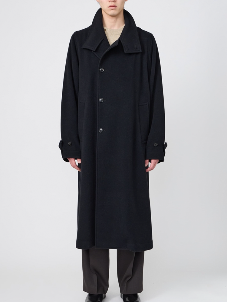 【9/19(土)発売】IRENISA / STAND-COLLAR COAT -BLACK-