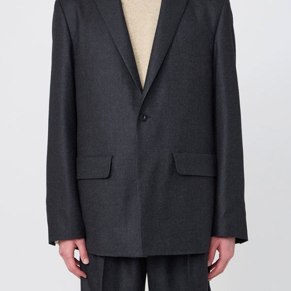 IRENISA / MODIFIED SHAWL-COLLAR JACKET -BLACK- aIbn公式通販