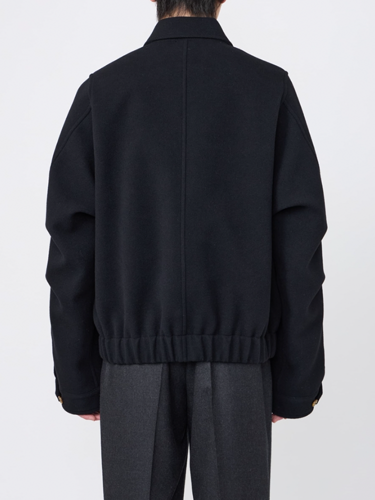 【9/19(土)発売】IRENISA / FRY-FRONT ZIP-UP BLOUSON -BLACK-