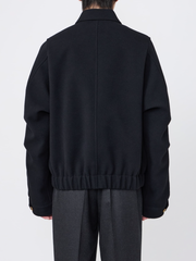 【9/19(土)発売】IRENISA / FRY-FRONT ZIP-UP BLOUSON -BLACK-