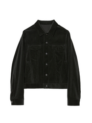 [Expected to arrive at the end of July] IRENISA / MODIFIED JEAN JACKET -BLACK OLIVE-